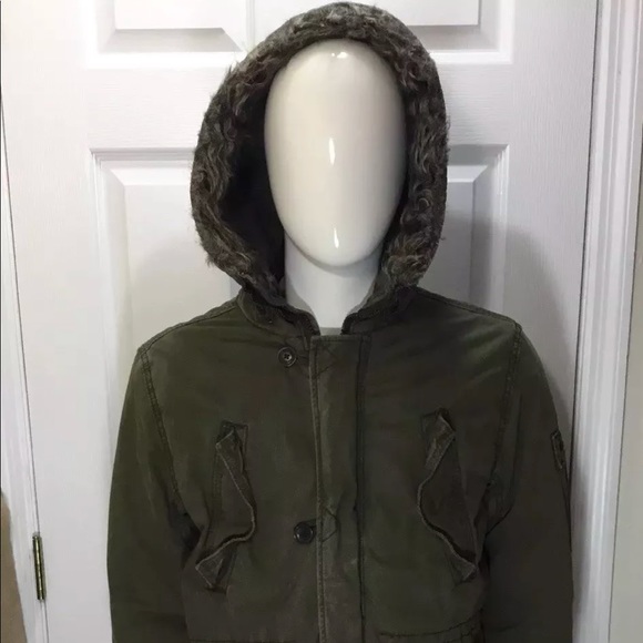 Abercrombie Wilcox Jacket XL Military Field Jacket - Picture 1 of 8